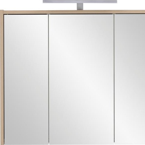 INOSIGN Spiegelschrank List Breite 74,5 cm Badschrank mit viel Stauraum.