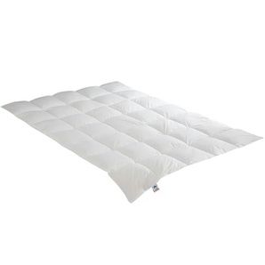 IRISETTE Daunensteppbett EDDA - weiß - Materialmix - 135 cm - 8 cm | Möbel Kraft