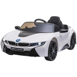 Jamara Elektro-Kinderauto Ride-on BMW I8 Coupe weiß, Belastbarkeit 30 kg