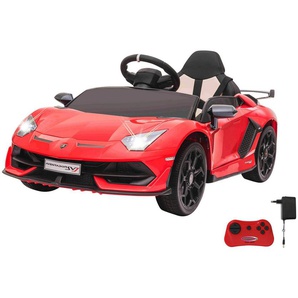 Jamara Elektro-Kinderauto Ride-on Lamborghini Aventador SVJ, Belastbarkeit 30 kg