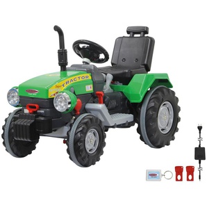 Jamara Elektro-Kinderauto Traktor Power Dragl, Belastbarkeit 35 kg