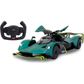 Jamara RC-Auto Aston Martin Valkyrie AMR Pro, dunkelgrün, 2,4GHz, Tür manuell, mit LED Beleuchtung