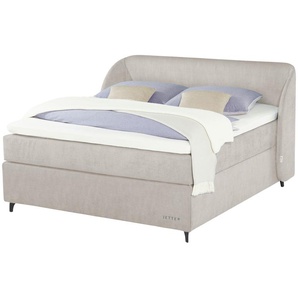 Jette Home Boxspringbett  Jette Embrace ¦ beige ¦ Maße (cm): B: 198 H: 126,5