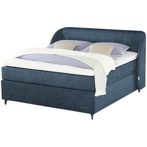 Jette Home Boxspringbett  Jette Embrace ¦ blau ¦ Maße (cm): B: 198 H: 126,5