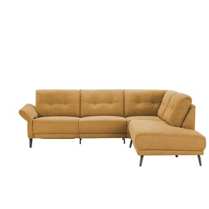 Jette Home Ecksofa   Scope ¦ gelb ¦ Maße (cm): B: 258 H: 88 T: 221