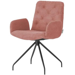 Jette Home Polsterstuhl  Salo ¦ rosa/pink ¦ Maße (cm): B: 59 H: 87 T: 66