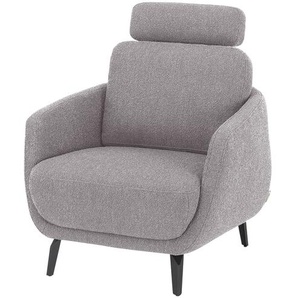 Jette Home Sessel aus Bouclé Jette About ¦ silber ¦ Maße (cm): B: 78 H: 95 T: 88