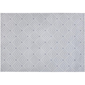 Jette Home Webteppich - silber - Synthetische Fasern - 80 cm | Möbel Kraft