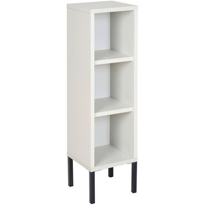 Jimmylee Babyzimmer Milan, Grau, Holzwerkstoff, 2 Fächer, 25x89x25 cm, DIN EN ISO 9001, Beimöbel erhältlich, stehend, Arbeitszimmer, Büroregale, Bücherregale