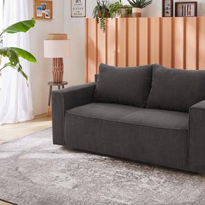 Jockenhöfer Gruppe Schlafsofa Ron, Platzsparendes Sofa mit Gästebettfunktion, Federkernpolsterung