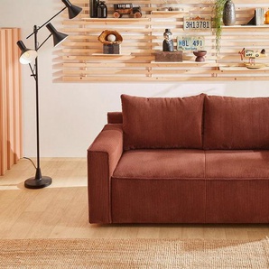 Jockenhöfer Gruppe Schlafsofa Ron, Platzsparendes Sofa mit Gästebettfunktion, Federkernpolsterung