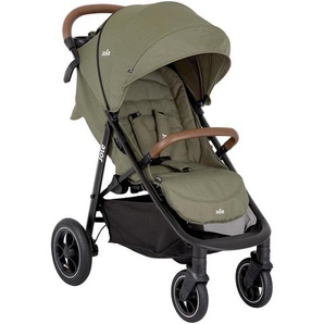 Joie Buggy Litetrax PRO Air, Dunkelgrün, Textil, 58x103x93.6 cm, EN 1888, Feststellbremse, Fußstütze abklappbar, Federung, 5-Punkte-Gurt, für Babyschale geeignet, Griff in Lederoptik, Transportsicherung, Einhand-Faltmechanismus, abnehmbarer Schutzbügel,