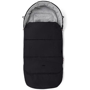 Joolz FUßSACK, Schwarz, Textil, Füllung: Fleece, 40x11x90 cm, wasserabweisend, Winterfußsack, Kinderwagen, Kinderwagenzubehör, Fußsäcke