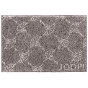 Joop! Badteppich New Cornflower Allover, Graphit, Textil, Blume, rechteckig, 50x60 cm, Made in Germany, rutschhemmend, Badtextilien, Badematten