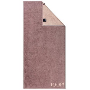 Joop! Duschtuch Classic Doubleface, Rosa, Textil, Uni, 80x150 cm, Made in Germany, Oeko-Tex® Standard 100, saugfähig, Aufhängeschlaufe, strapazierfähig, angenehm weich, hochwertige Qualität, schadstoffgeprüft, Badtextilien, Bade- & Duschhandtücher