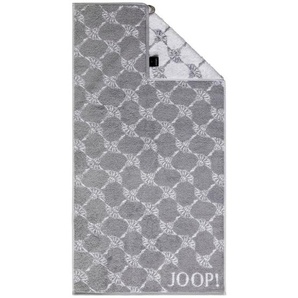 Joop! Duschtuch Cornflower, Silber, Textil, Blume, 80x150 cm, Textiles Vertrauen - Oeko-Tex®, Made in Germany, Badtextilien, Bade- & Duschhandtücher