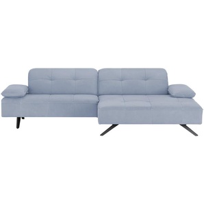 Ecksofa   8111 Square ¦ blau ¦ Maße (cm): B: 282 H: 78 T: 229