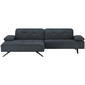 JOOP! Ecksofa   Square 8111 ¦ blau ¦ Maße (cm): B: 282 H: 78 T: 165