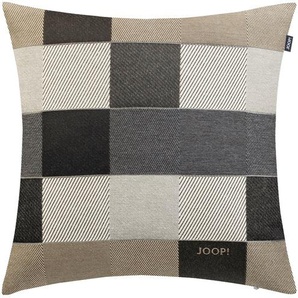 JOOP! Kissen  J-Mosaic - grau - Polyester - 40 cm | Möbel Kraft