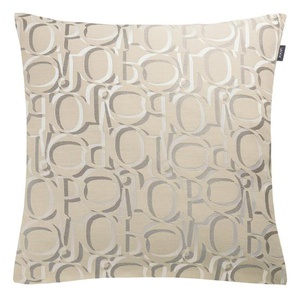 Joop! Kissenhülle Ornament, Beige, Textil, Uni, 50x50 cm, hochwertige Qualität, Wohntextilien, Kissen, Kissenbezüge