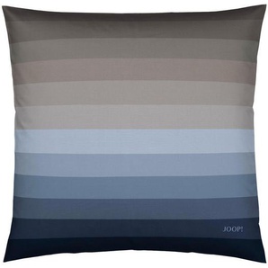 Joop! Kissenhülle Horizon, Blau, Dunkelblau, Textil, 80x80 cm, Oeko-Tex® Standard 100, Wohntextilien, Kissen, Kissenbezüge