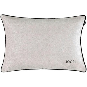 Joop! Kissenhülle J!Sign natur, Creme, Natur, Schwarz, Textil, Uni, 40x60 cm, hochwertige Qualität, Wohntextilien, Bezüge, Kissenbezüge