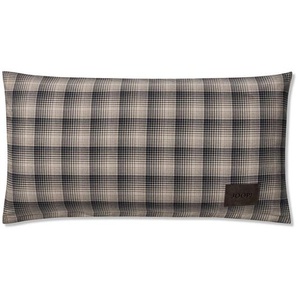 Joop! Kopfkissenbezug Soft Checks, Taupe, Textil, Karo, 80x40 cm, Textiles Vertrauen - Oeko-Tex®, pflegeleicht, schadstoffgeprüft, Wohntextilien, Bezüge, Kopfkissenbezüge