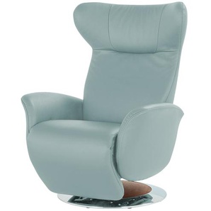 JOOP! Relaxsessel aus Leder  Lounge 8140 ¦ blau ¦ Maße (cm): B: 85 H: 109 T: 88