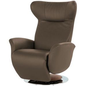 JOOP! Relaxsessel aus Leder  Lounge 8140 ¦ braun ¦ Maße (cm): B: 85 H: 109 T: 88