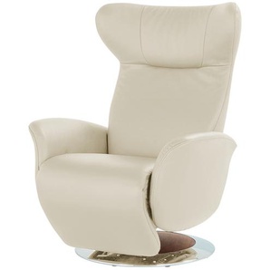 JOOP! Relaxsessel aus Leder  Lounge 8140 ¦ creme ¦ Maße (cm): B: 85 H: 109 T: 88