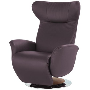 JOOP! Relaxsessel aus Leder Lounge 8140 - lila/violett - Materialmix - 85 cm - 109 cm - 88 cm | Möbel Kraft