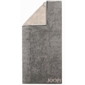 Joop! Saunatuch, Graphit, Textil, Uni, 80x200 cm, Textiles Vertrauen - Oeko-Tex®, Made in Germany, Oeko-Tex® Standard 100, saugfähig, Aufhängeschlaufe, durchgefärbt, Freizeit, Wellness, Saunatücher