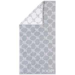 Joop! Saunatuch, Silber, Textil, Floral, 80x200 cm, Textiles Vertrauen - Oeko-Tex®, Made in Germany, Oeko-Tex® Standard 100, saugfähig, Aufhängeschlaufe, durchgefärbt, Freizeit, Wellness, Saunatücher