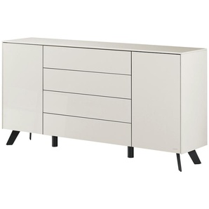 JOOP! Sideboard Gloss Curves - grau - Materialmix - 182,5 cm - 93 cm - 42,4 cm | Möbel Kraft