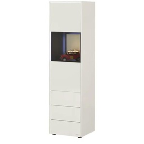 JOOP! Vitrine  Gloss Base ¦ grau ¦ Maße (cm): B: 47,5 H: 176,1 T: 42,4