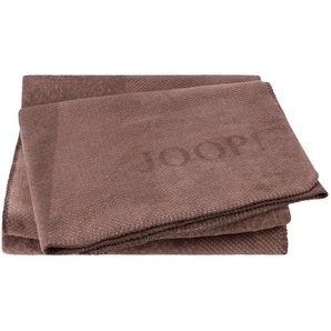 Joop! Wohndecke, Cognac, Textil, 150x200 cm, Kettelrand, Wohntextilien, Decken, Kuscheldecken