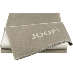 JOOP! Wohndecke  JOOP! Melange-Doubleface ¦ beige ¦ Maße (cm): B: 150