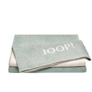 JOOP! Wohndecke  JOOP! Melange-Doubleface ¦ grün ¦ Maße (cm): B: 150