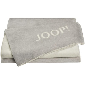 JOOP! Wohndecke  JOOP! Uni-Doubleface ¦ grau ¦ Baumwollmischgewebe ¦ Maße (cm): B: 150