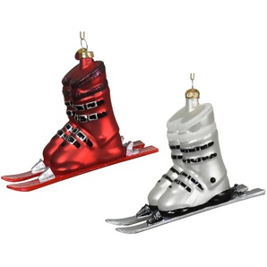 Kaemingk Ski Stiefel aus Glas Rot / Weiß - 2 Sort.