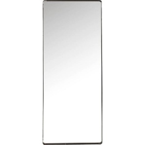 Kare-Design Wandspiegel, Schwarz, Metall, Glas, rechteckig, 80x200x5 cm, in verschiedenen Größen erhältlich, Ganzkörperspiegel, Spiegel, Wandspiegel