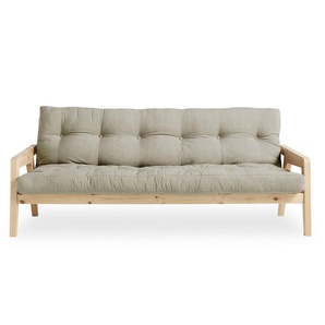 Karup Design Schlafsofa, Mit Holzstruktur, inkl. Futonmatratze, Liegefläche 130x190 cm