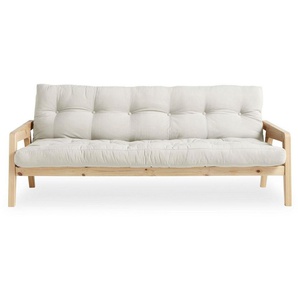 Karup Design Schlafsofa, Mit Holzstruktur, inkl. Futonmatratze, Liegefläche 130x190 cm