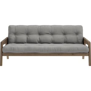 Karup Design Schlafsofa, Mit Holzstruktur, inkl. Futonmatratze, Liegefläche 130x190 cm