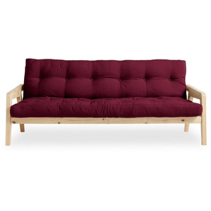 Karup Design Schlafsofa, Mit Holzstruktur, inkl. Futonmatratze, Liegefläche 130x190 cm