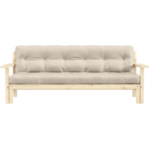 Karup Design Schlafsofa Unwind, Mit Holzstruktur, inkl. Futonmatratze, Liegefläche 130x190 cm