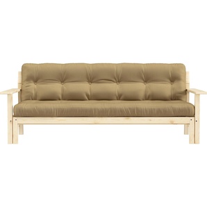 Karup Design Schlafsofa Unwind, Mit Holzstruktur, inkl. Futonmatratze, Liegefläche 130x190 cm