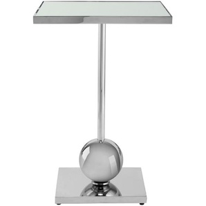 Kayoom Beistelltisch, Silber, Metall, 42x62x42 cm, Wohnzimmer, Wohnzimmertische, Beistelltische, Beistelltische Metall