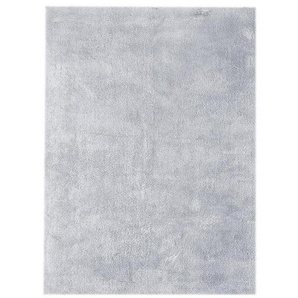 Kayoom Hochflorteppich Bali, Pastellblau, Textil, rechteckig, 160x230 cm, SGS-geprüft, für Fußbodenheizung geeignet, pflegeleicht, strapazierfähig, Teppiche & Böden, Teppiche, Hochflorteppiche & Shaggys