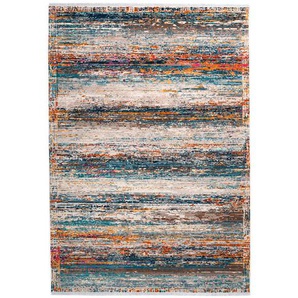 Kayoom Vintage-Teppich Oz8It-200-290, Mehrfarbig, Textil, Vintage, 200x290 cm, Oeko-Tex® Standard 100, Teppiche & Böden, Teppiche, Vintage-Teppiche